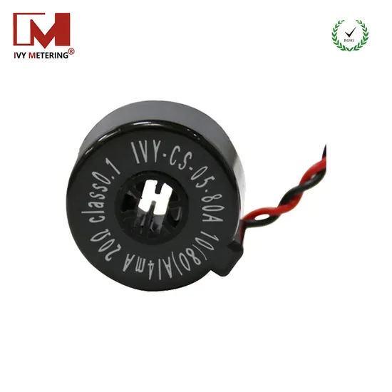 中国 80A/4mA 2500:1 0.1クラス ミニ精密変流器 エネルギーメーター CT