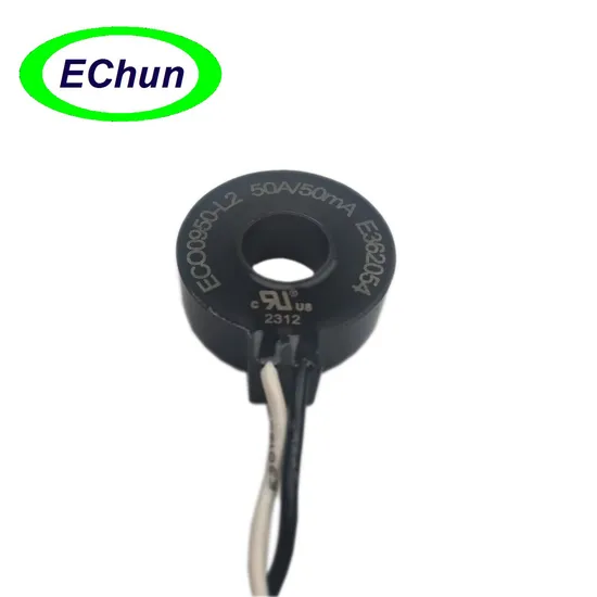 Echun UL認証 ミニ精密ソリッドコア変流器 Eco09 9mm穴 AC 50A/50mA エネルギー監視用