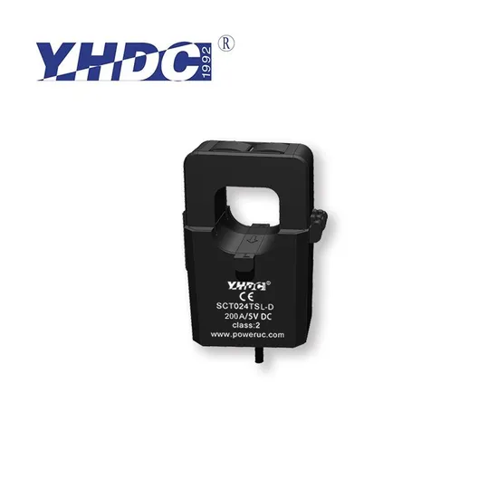 CE/ISO Yhdc Sct024SL クランプオンCTセンサー スプリットコア電流トランス 200AAC/0.333V